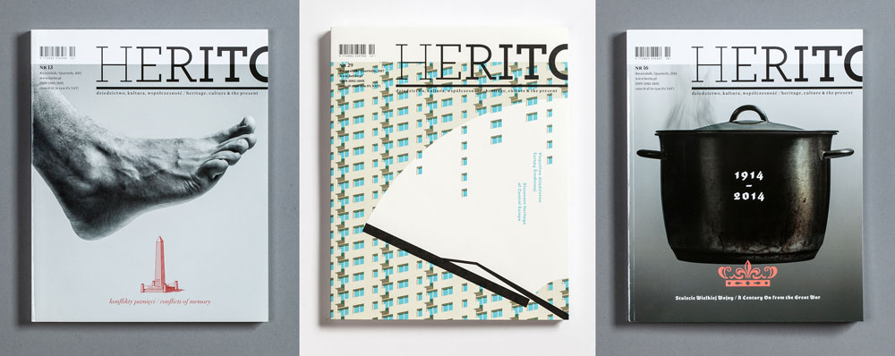 Kuba Sowiński: дизайн часопису Herito